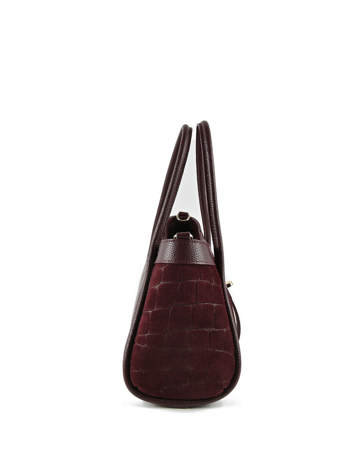 Lederen handtas | Croco | 552670