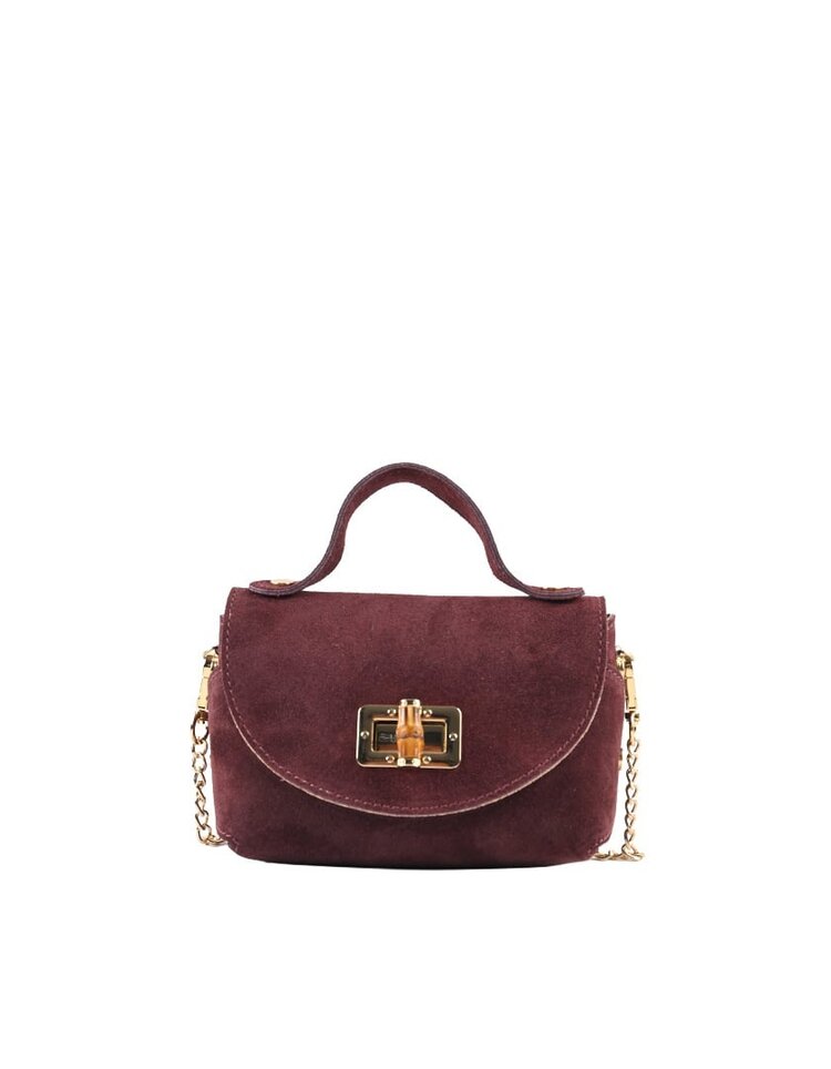 Lederen Handtas | Suede | 552583