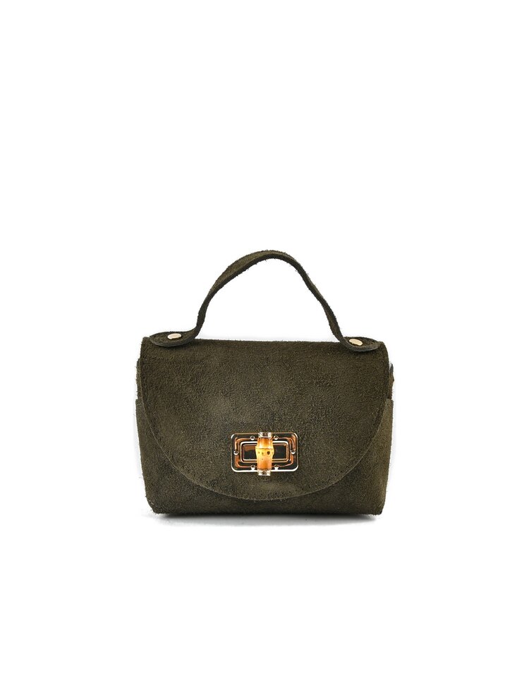 Lederen Handtas | Suede | 552583