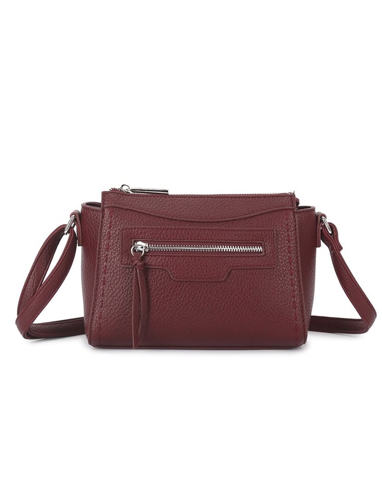 Faux leather shoulder bag | 40137 - Copy