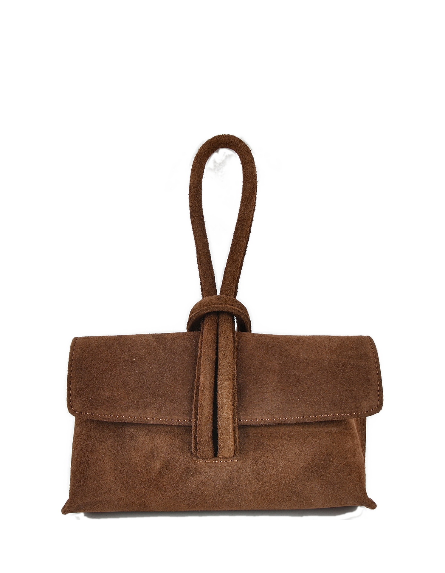 Lederen clutch | Suede | 552671, foto 4 van 4