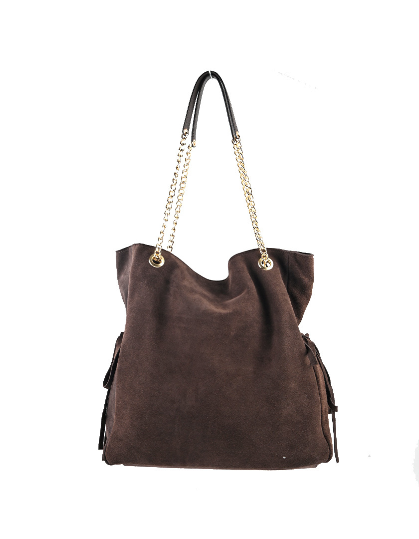 Giuliano Leather Lederen schoudertas | Suede | 552666, foto 6 van 6