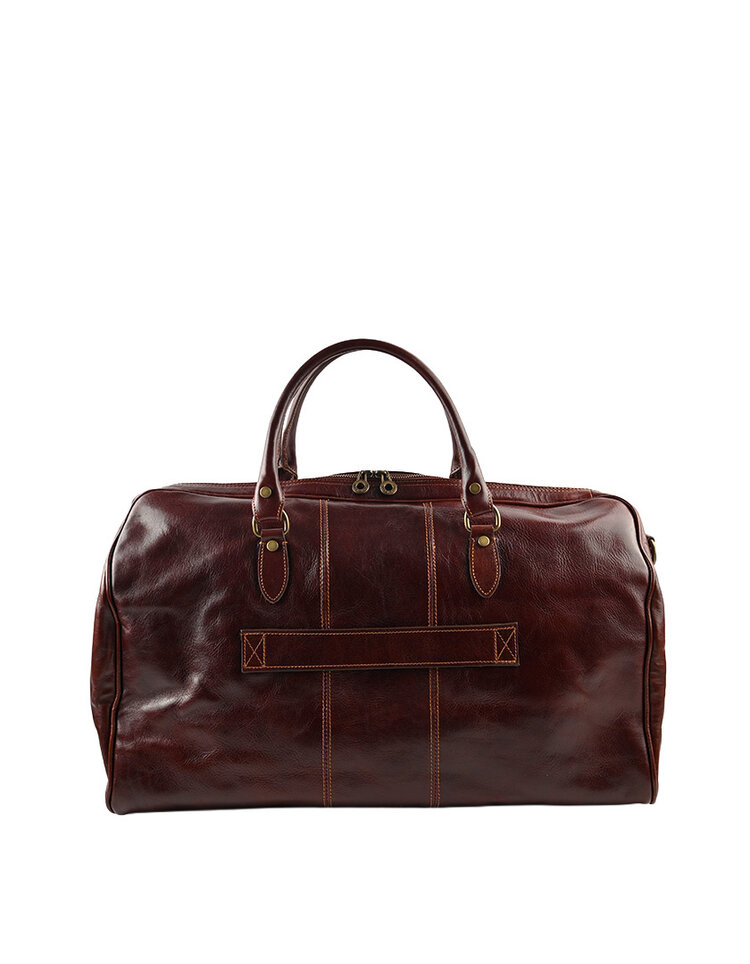 Giuliano Leather  Lederen weekendtas | Fur |  552653