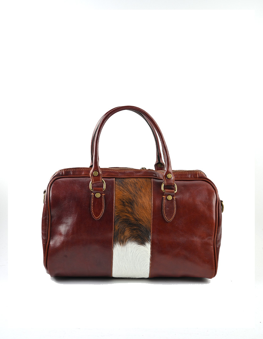 Giuliano Leather Lederen handtas | Koeprint | 552655, foto 3 van 6