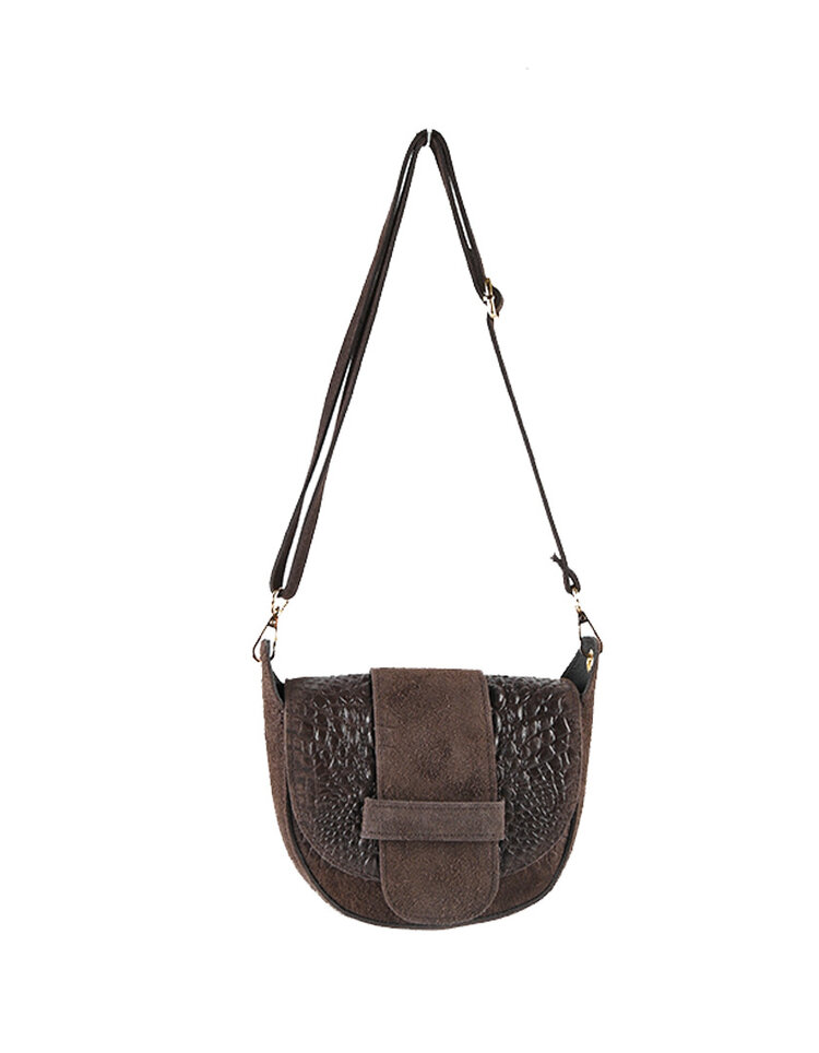 Giuliano Leather  Leather shoulderbag | Croco | 552645