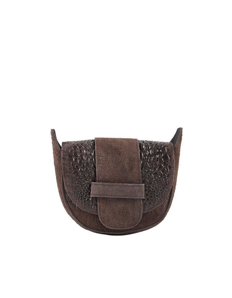 Giuliano Leather  Leather shoulderbag | Croco | 552645