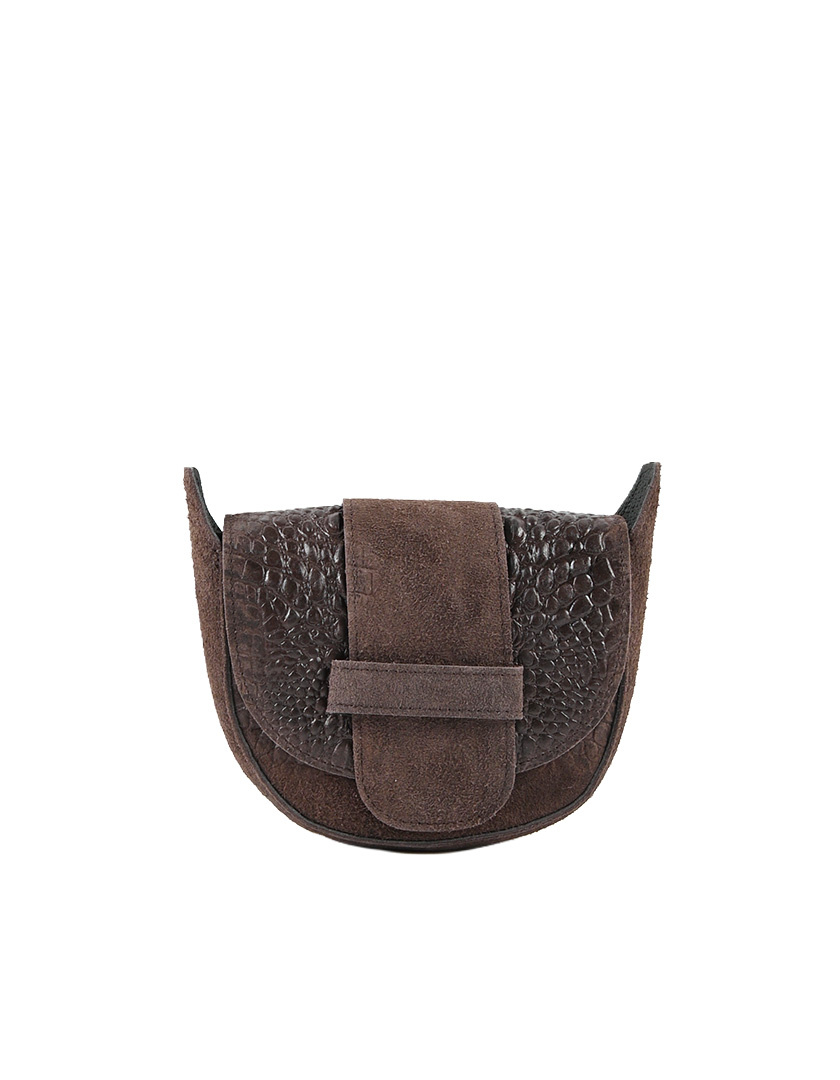 Giuliano Leather Lederen schoudertas | Kroko | 552645