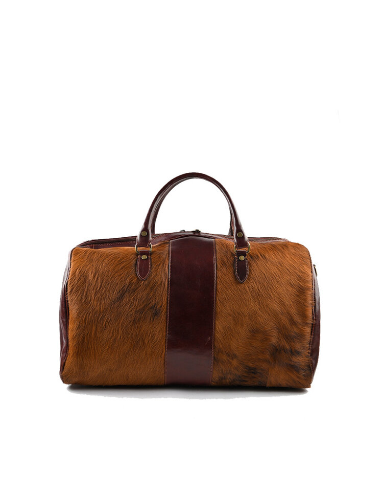 Giuliano Leather  Leather weekend bag | Fur | 552653
