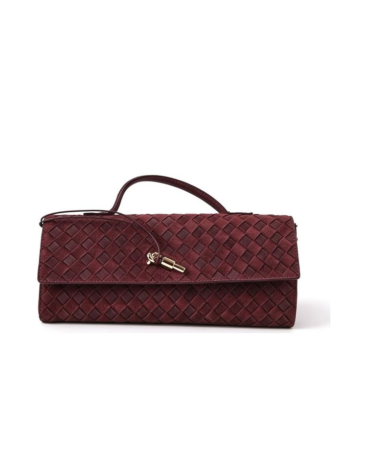 Giuliano Leather  Leder-Clutch | Geflochten | 552675