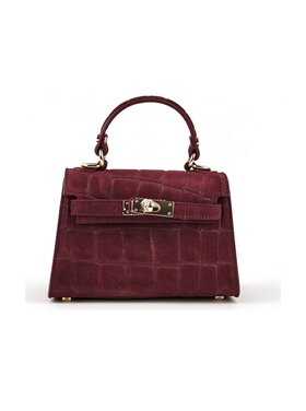 Giuliano Leather  Lederen handtas | Suede croco | 552673