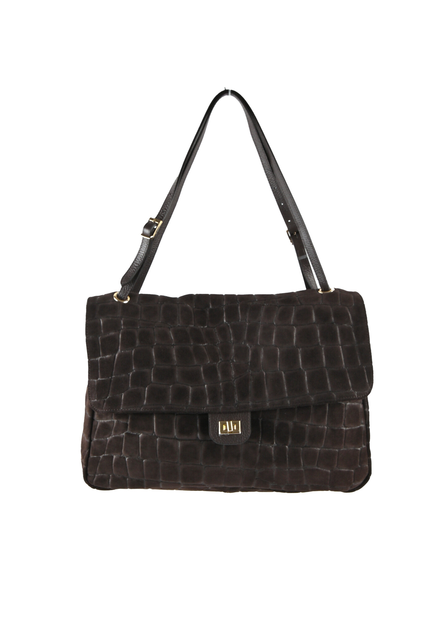 Giuliano Leather Lederen schoudertas | Suede | 552661, foto 3 van 6