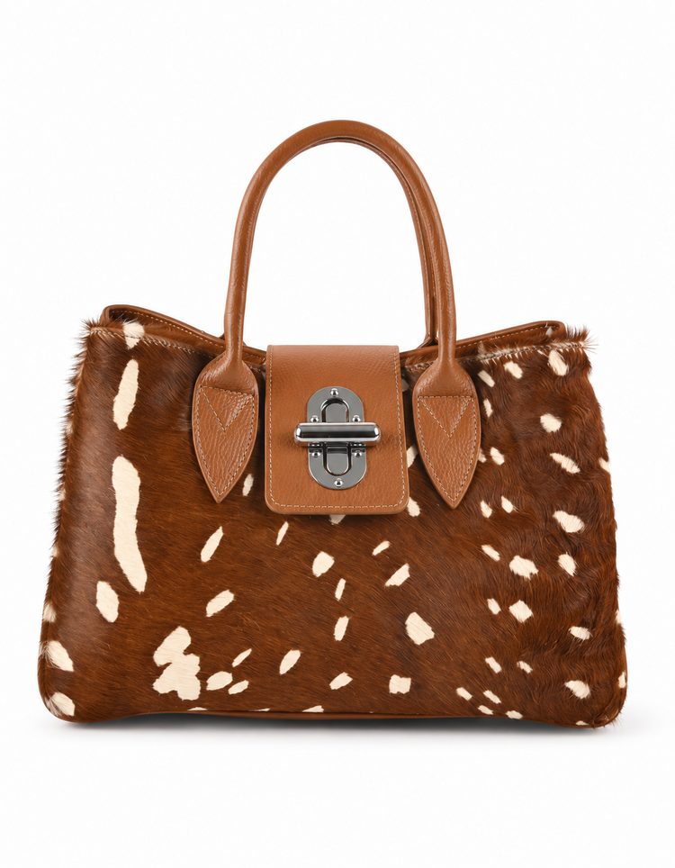 Giuliano Leather  Leather handbag | Hair-on hide | 552676