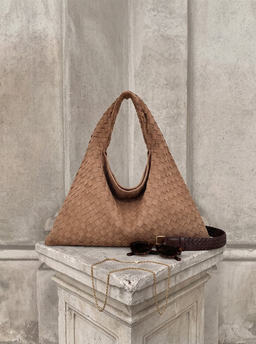 Kunstleder-Schultertasche | 20119
