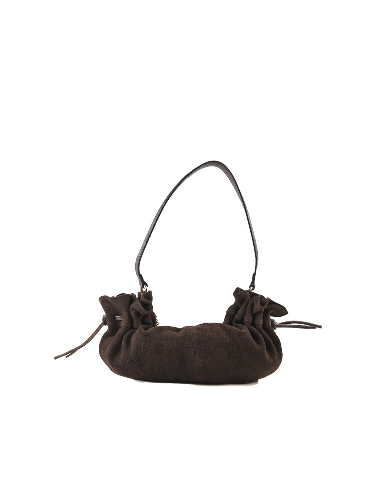 Giuliano Leather  Leather shoulder bag | Suede | 552693