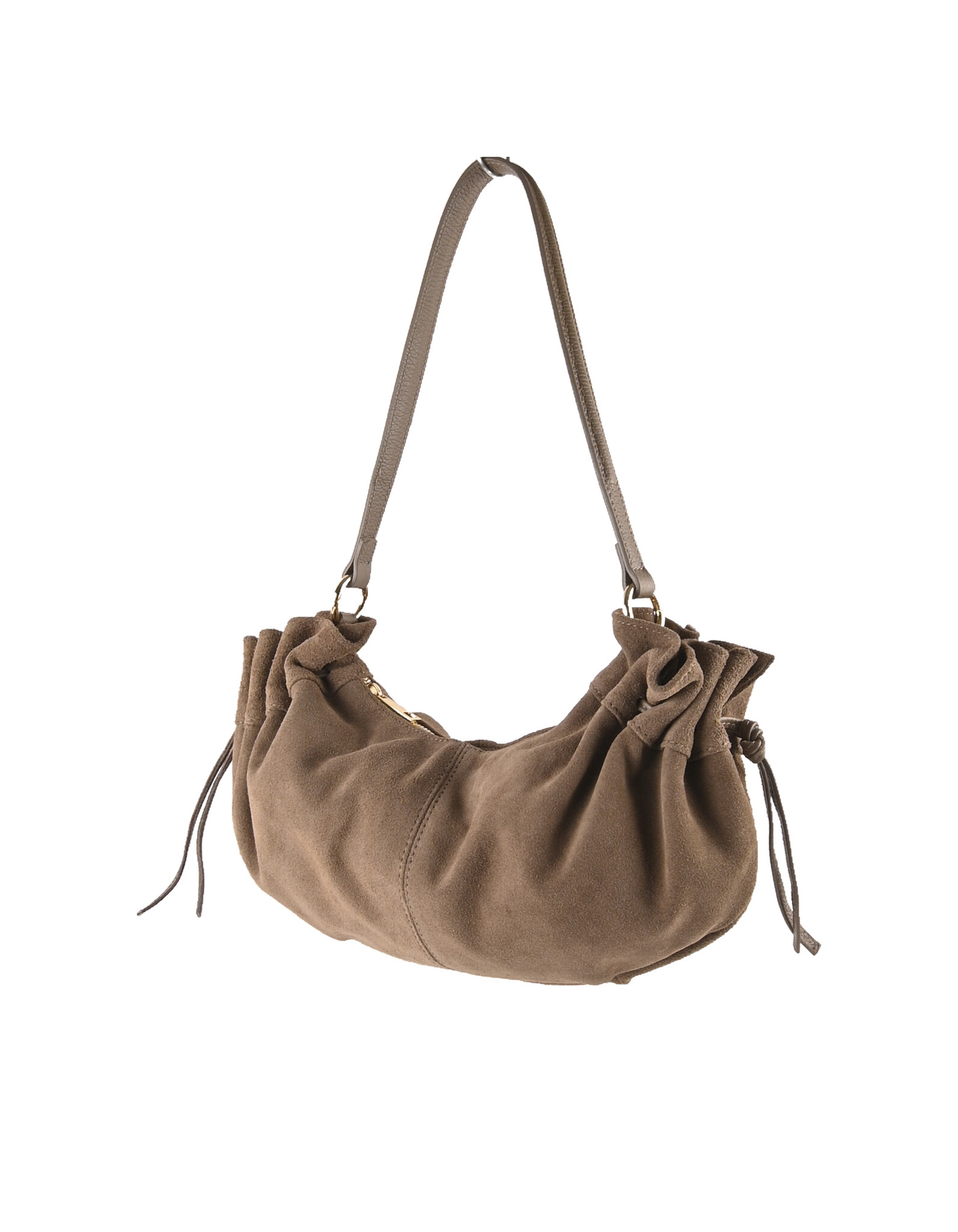 Giuliano Leather Lederen schoudertas | Suède | 552693, foto 5 van 6