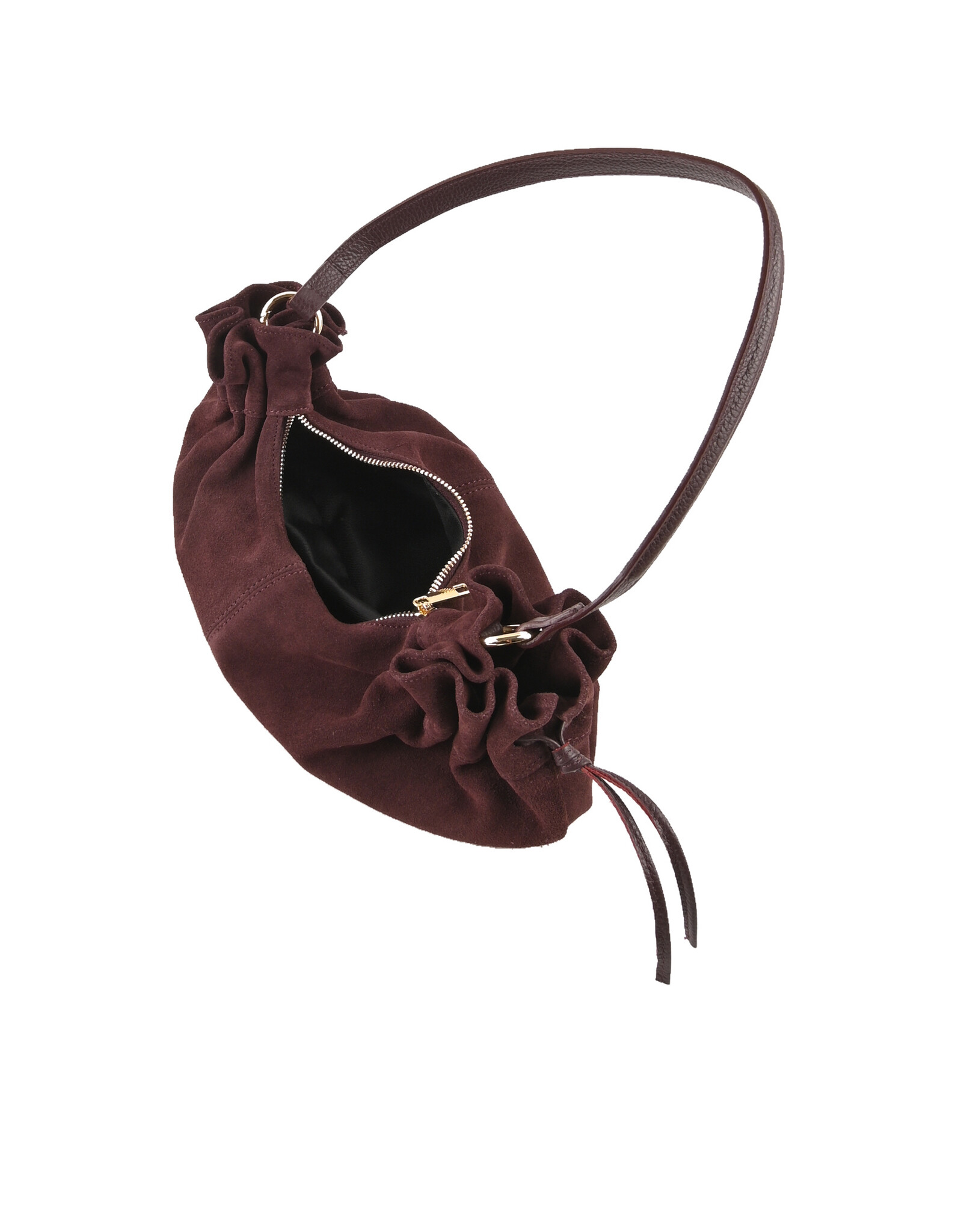 Giuliano Leather Lederen schoudertas | Suède | 552693, foto 6 van 6