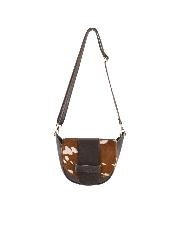 Giuliano Leather  Leder-Schultertasche | Fell | 552651
