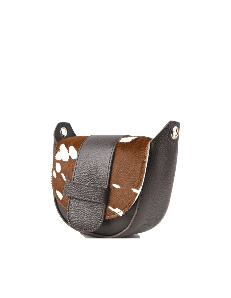 Giuliano Leather  Leder-Schultertasche | Fell | 552651