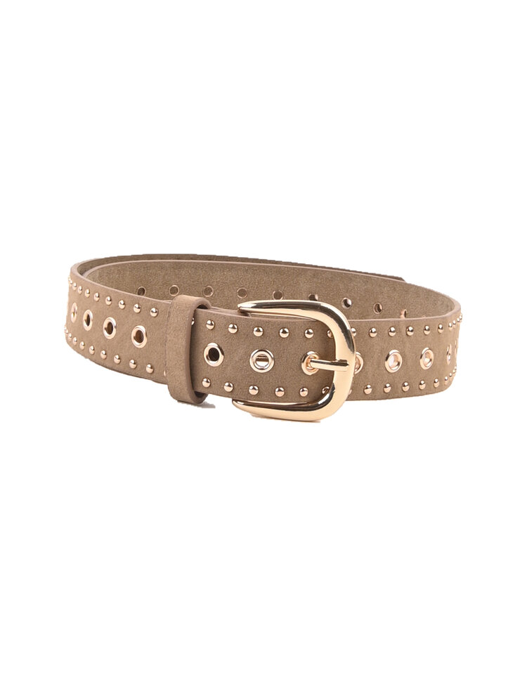 Giuliano Belt | Artificial suede | Studs | 400015
