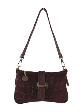 Giuliano Leather  Leather shoulder bag | Suede | 552672