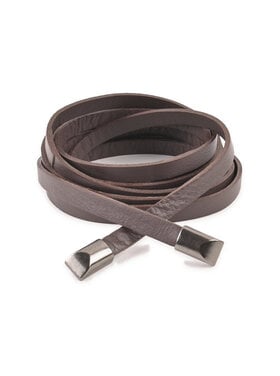 Leather tie belt | 800035