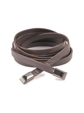 Lederen knoopriem | 800035