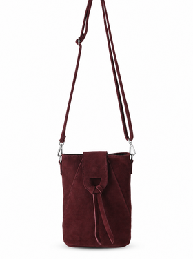 Giuliano Leather  Suede Leather Shoulderbag | 552698