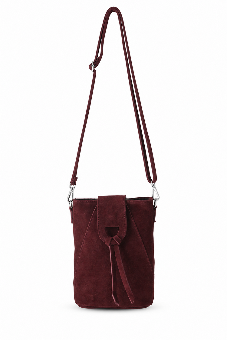 Giuliano Leather  Suede Leather Shoulderbag | 552698