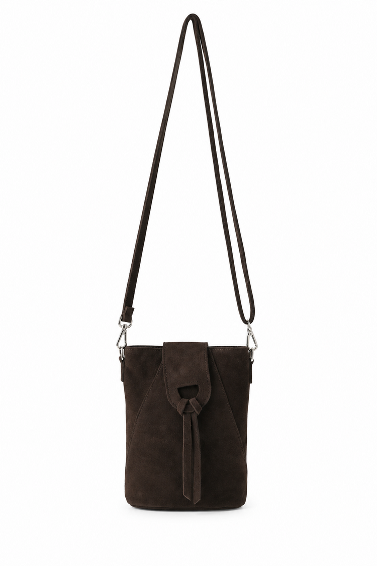 Giuliano Leather  Suede Leather Shoulderbag | 552698