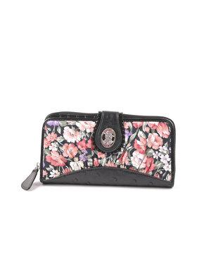 Portemonnee | Bloemenprint | 400038