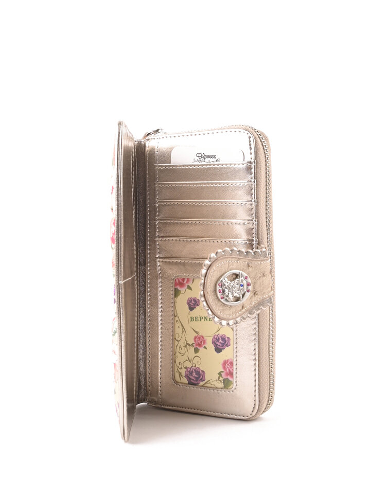 Portemonnee | Bloemenprint | 400038