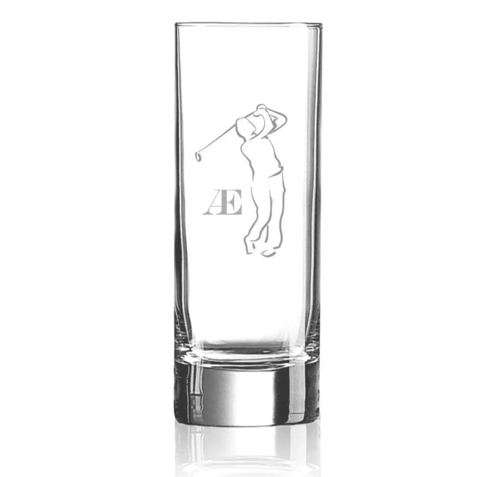 Longdrinkglas met gravering logo