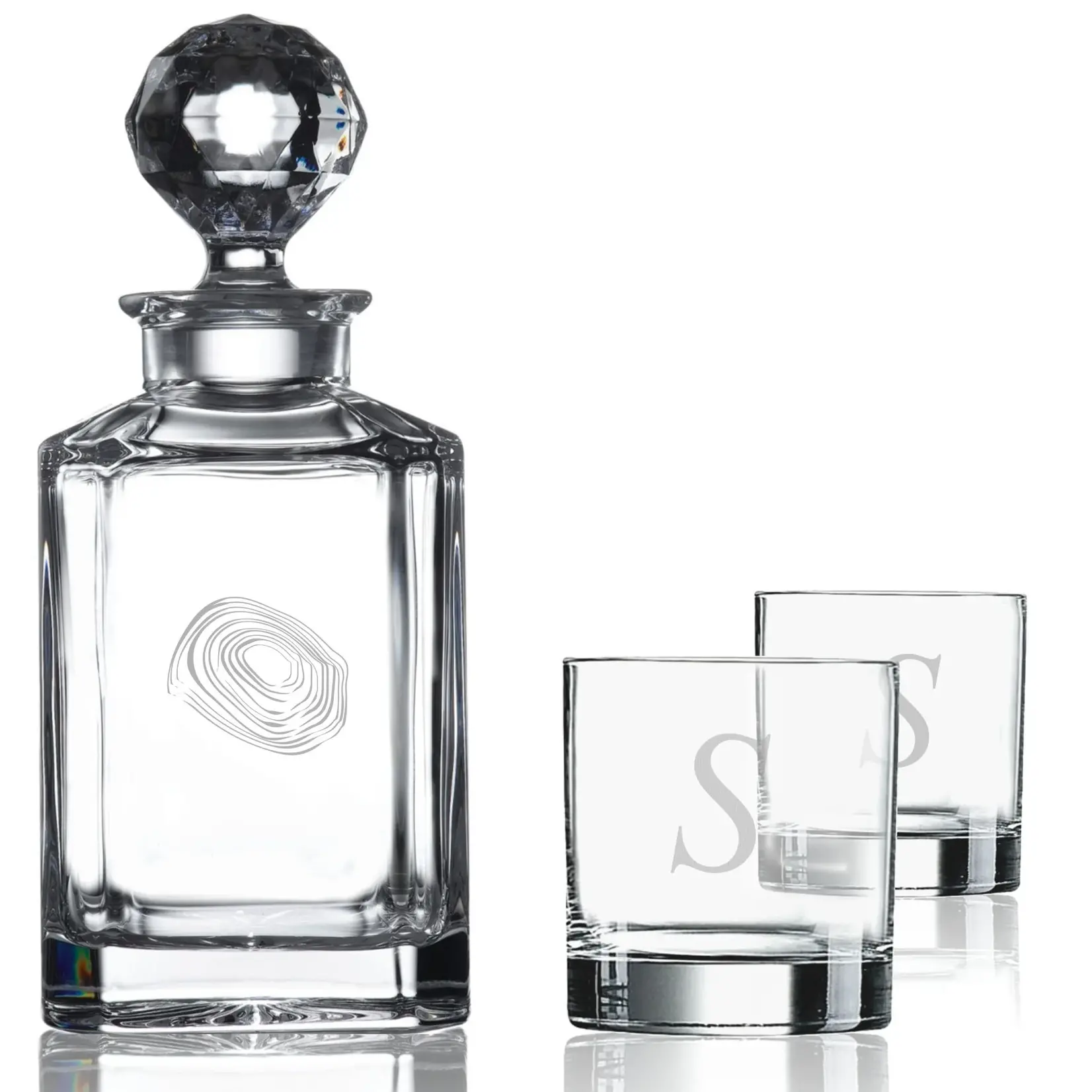 RCR Crystal Whisky Geschenk Set Kristal