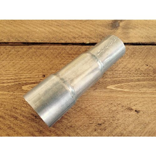 Simons 63/57/51MM uitlaat verloopstuk RVS 3 Stappen