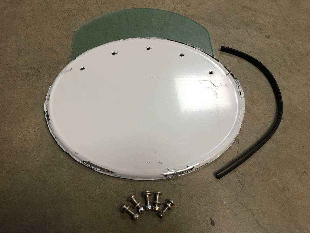 Number Plate / Screen Combi Fairing - Straight kopen bij ...