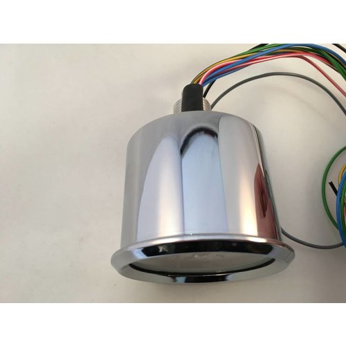 60MM BMW Kilometerteller Chrome + 4 Extra Functies