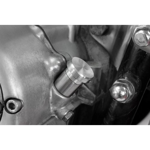 Yamaha XS650 - Toerenteller kabelplug cover aluminium