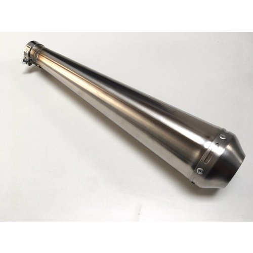 MCU Megaton Muffler Long Stainless Steel 51mm+ DB-Killer