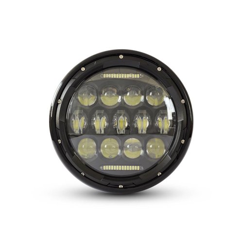 7" Multi Projector LED Headlight Black