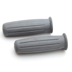 Amal Cafe Racer Grips Grey