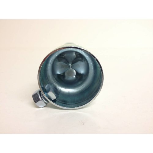Emgo dB-Killer / Noise Killer 41mm x 20cm Universal Verstellbarer Dämpfereinsatz Baffle mit Befestigungsschraube und Mutter