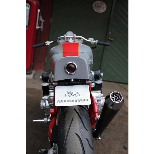 Emgo Dunstall Replica Chrome Steel Silencer 35-40mm Flange, 710mm Length