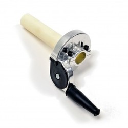 Poignée des Gaz Rapide 7/8" Aluminium Poli