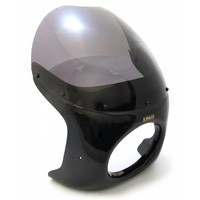 Viper Cafe Racer Verkleidungsset in Gloss Black mit getöntem Windschild und universellem Montageset