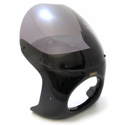 Viper Cafe Racer Verkleidungsset in Gloss Black mit getöntem Windschild und universellem Montageset