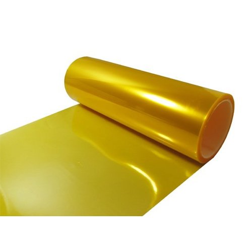 30x30cm Yellow Headlight Foil