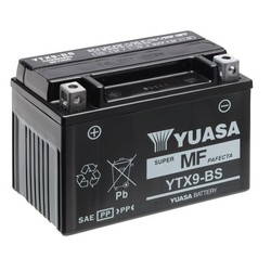 Batteria YTX9-BS senza manutenzione