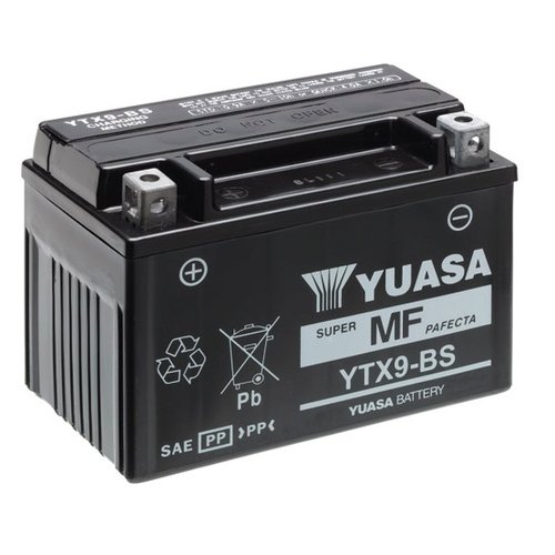 Yuasa YTX9-BS Accu Onderhoudsvrij