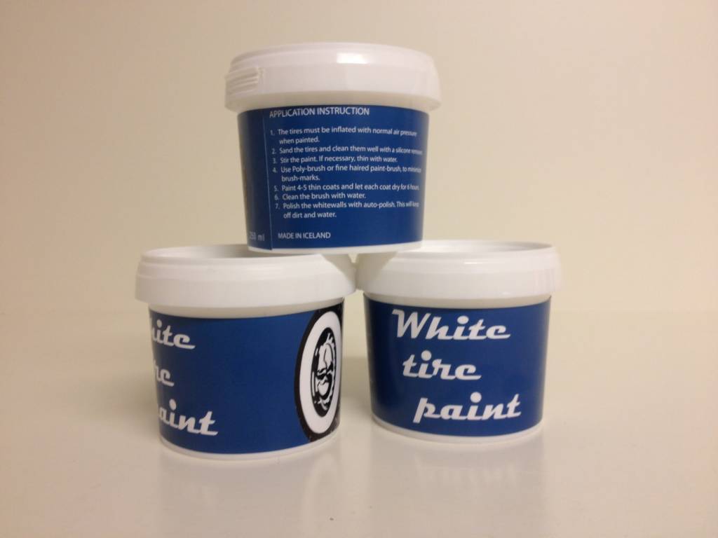 White Wall Tyre Paint