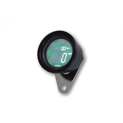 Digital Speedo & Tachometer VELONA, Black 60mm